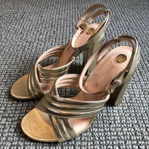 Gold heels from ASOS. US 7.5